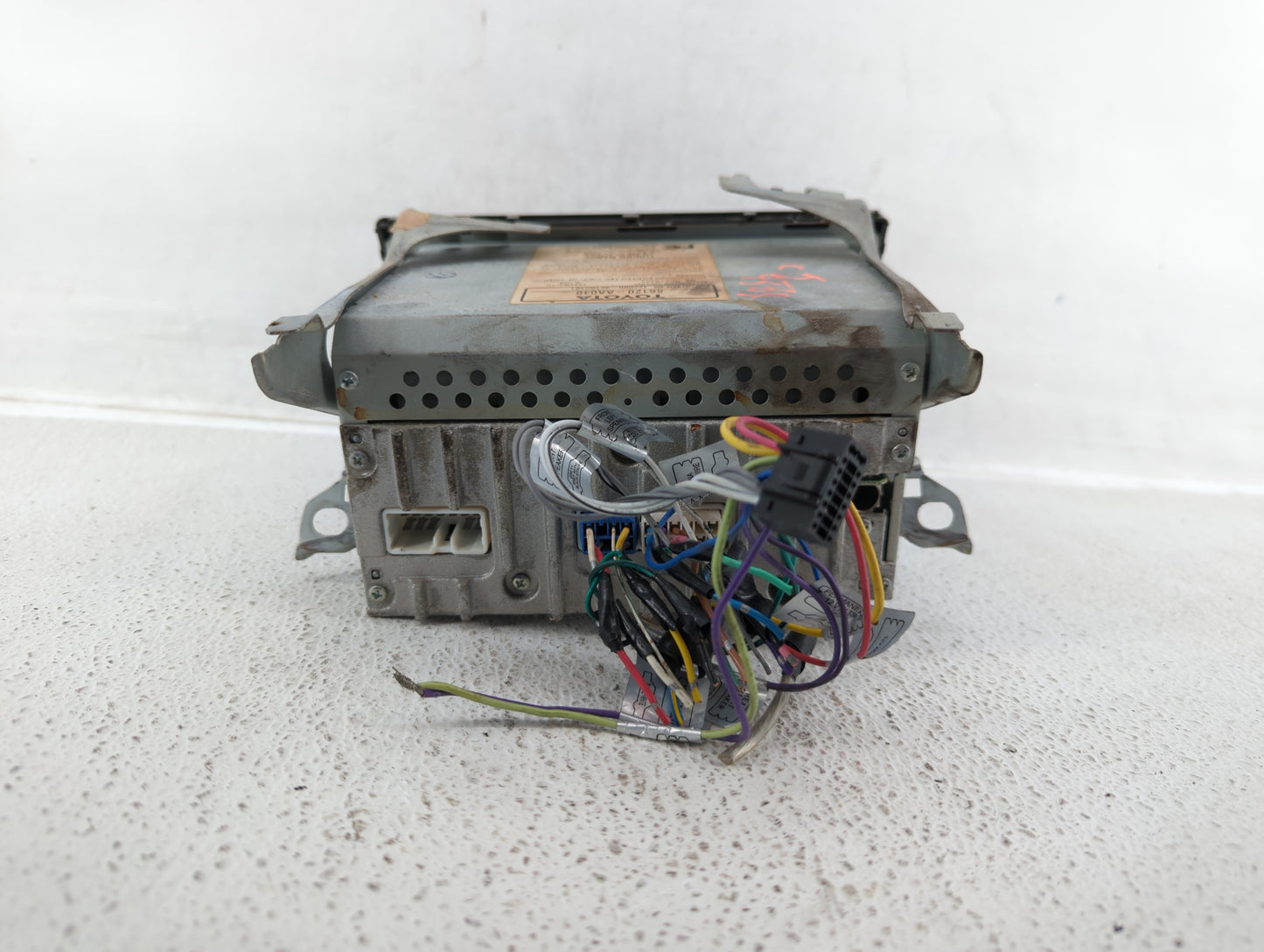 2002-2004 Toyota Camry Radio AM FM Cd Player Receiver Replacement P/N:86120-AA040 Fits Fits 2002 2003 2004 OEM Used Auto Par