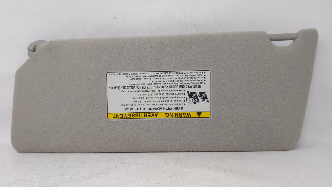 2002 Toyota Camry Sun Visor Shade Replacement Passenger Right Mirror Fits OEM Used Auto Parts - Oemusedautoparts1.com