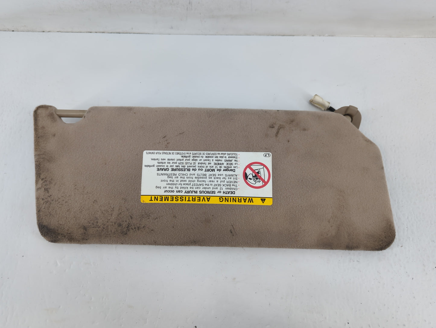 2002-2006 Toyota Camry Sun Visor Shade Replacement Passenger Right Mirror Fits Fits 2002 2003 2004 2005 2006 OEM Used Auto P