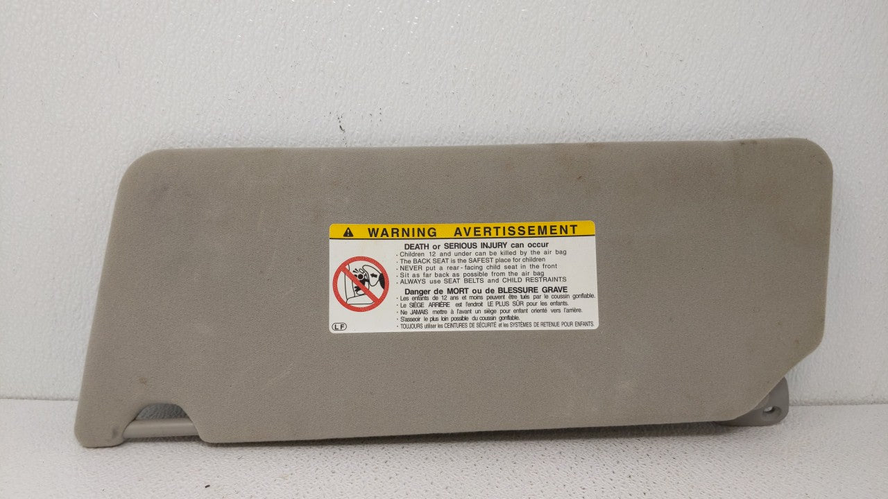 2002-2006 Toyota Camry Sun Visor Shade Replacement Passenger Right Mirror Fits Fits 2002 2003 2004 2005 2006 OEM Used Auto P