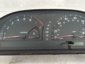 2002 Toyota Camry Instrument Cluster Speedometer Gauges Miles:100K Fits OEM Used Auto Parts