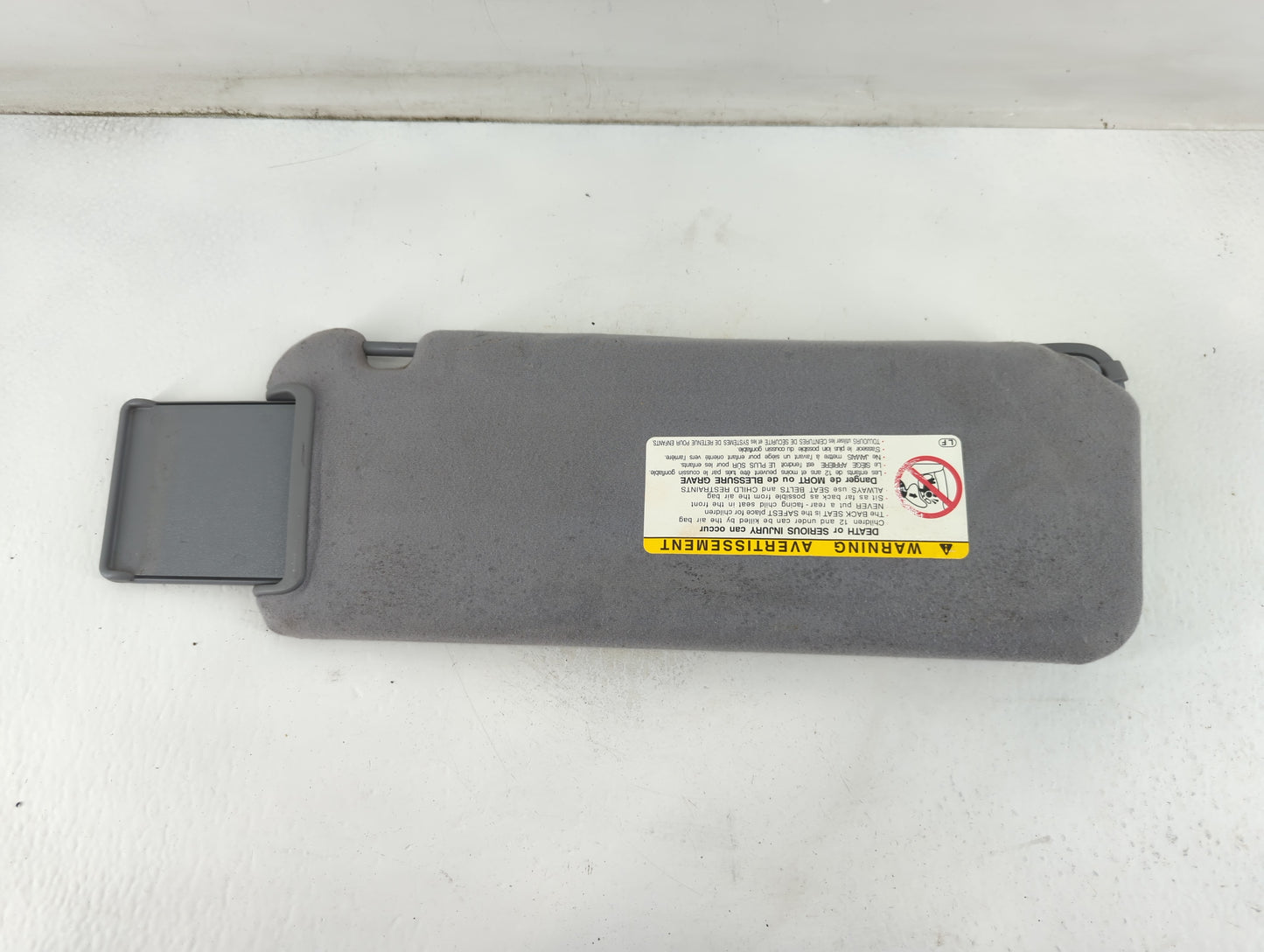 2000-2003 Toyota Sienna Sun Visor Shade Replacement Driver Left Mirror Fits Fits 2000 2001 2002 2003 OEM Used Auto Parts - O