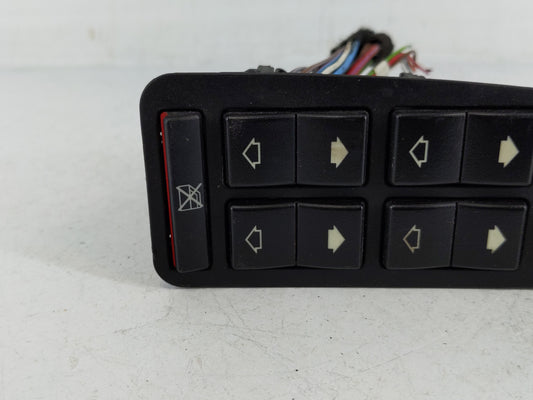 2001-2003 Bmw 530i Master Power Window Switch Replacement Driver Side Left P/N:6 904 306 931837 Fits Fits 2000 2001 2002 2003 OEM Used Auto Parts
