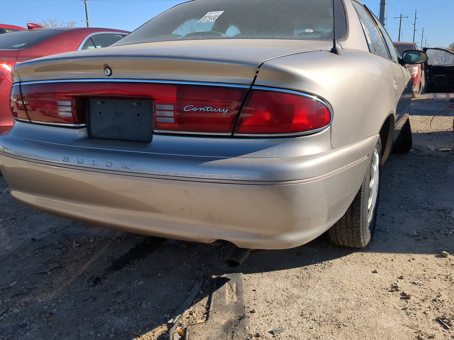 1997-2003 Buick Century Rear Bumper Assembly Oem - Oemusedautoparts1.com