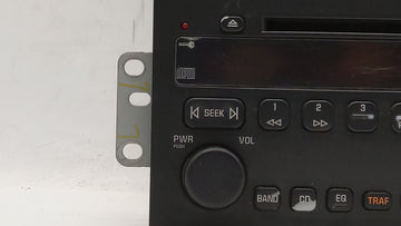 2002-2003 Buick Rendezvous Radio AM FM Cd Player Receiver Replacement P/N:10333580 Fits Fits 2002 2003 OEM Used Auto Parts