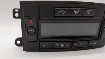 2003 Cadillac Cts Climate Control Module Temperature AC/Heater Replacement P/N:25751077 25752262 Fits OEM Used Auto Parts