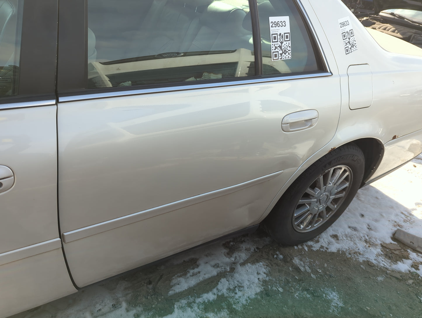 2000-2005 Cadillac Deville Driver Rear Door Oem - Oemusedautoparts1.com