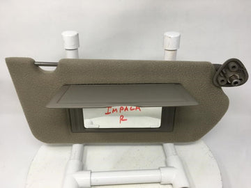 2003 Chevrolet Impala Sun Visor Shade Replacement Passenger Right Mirror Fits Fits 2000 2001 2002 2004 2005 OEM Used Auto Parts