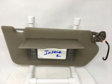 2003 Chevrolet Impala Sun Visor Shade Replacement Passenger Right Mirror Fits Fits 2000 2001 2002 2004 2005 OEM Used Auto Parts