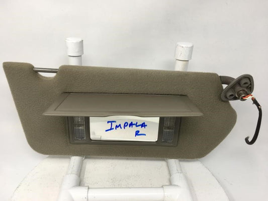 2003 Chevrolet Impala Sun Visor Shade Replacement Passenger Right Mirror Fits Fits 2000 2001 2002 2004 2005 OEM Used Auto Parts