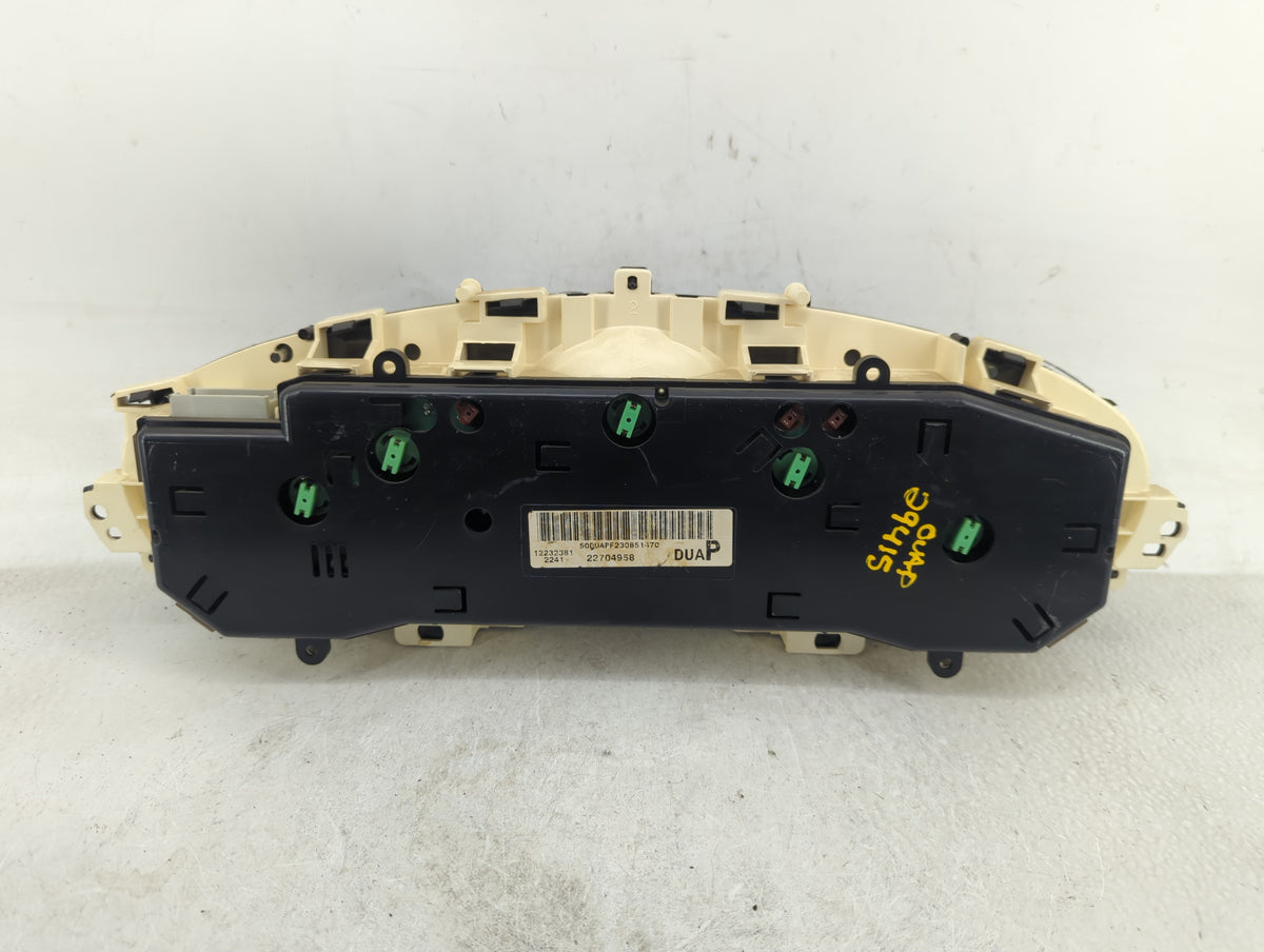 2001-2003 Chevrolet Malibu Instrument Cluster Speedometer Gauges P/N:22704958 12232381 Miles:128K Fits Fits 2001 2002 2003 O