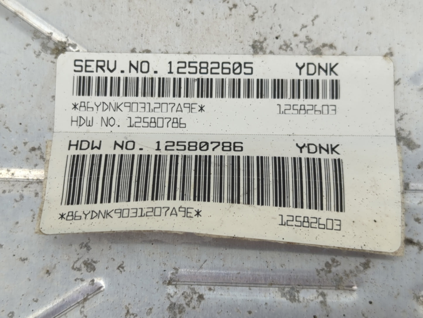 2003-2005 Chevrolet Silverado 1500 PCM Engine Control Computer ECU ECM PCU OEM P/N:12582605 12580786 Fits Fits 2003 2004 200