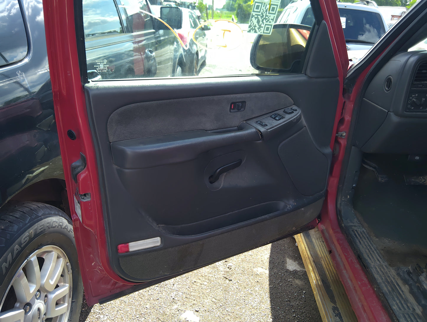 2003 Chevrolet Silverado 1500 Front Left Driver Interior Door Panel Trim - Oemusedautoparts1.com