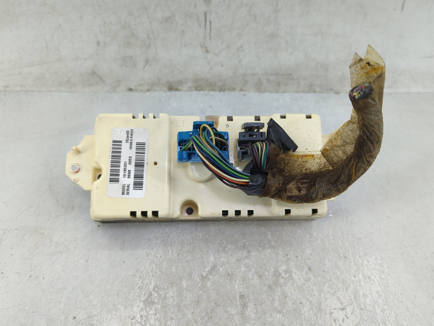 2003 Chevrolet Trail Blazer Climate Control Module Temperature AC/Heater Replacement P/N:15195331 Fits Fits 2004 OEM Used Au