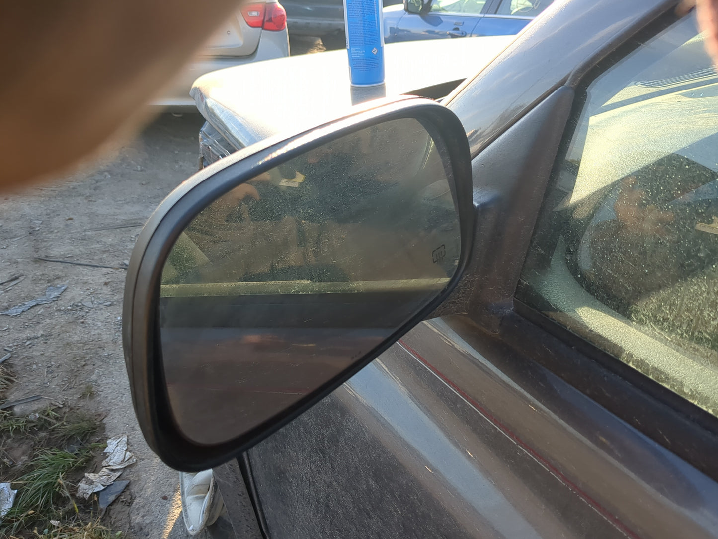 2001-2004 Dodge Dakota Side Mirror Replacement Driver Left View Door Mirror Fits Fits 2001 2002 2003 2004 OEM Used Auto Part