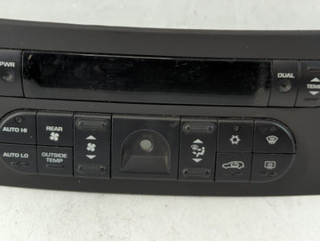 2001-2003 Dodge Durango Climate Control Module Temperature AC/Heater Replacement Fits Fits 2001 2002 2003 OEM Used Auto Parts
