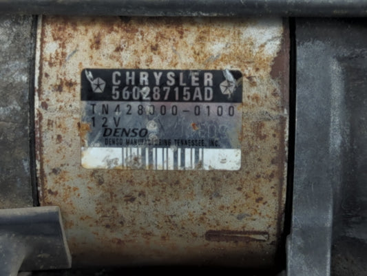 2002-2004 Dodge Ram 1500 Car Starter Motor Solenoid OEM P/N:TN428000-0100 Fits Fits 2002 2003 2004 OEM Used Auto Parts