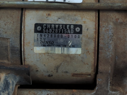 2002-2004 Dodge Ram 1500 Car Starter Motor Solenoid OEM P/N:TN428000-0100 56028715AD Fits Fits 2002 2003 2004 OEM Used Auto Parts