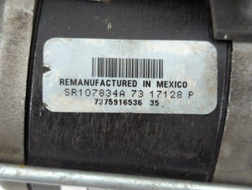 2003 Dodge Ram 3500 Car Starter Motor Solenoid OEM P/N:209322 SR107834A, 7375916536 Fits OEM Used Auto Parts
