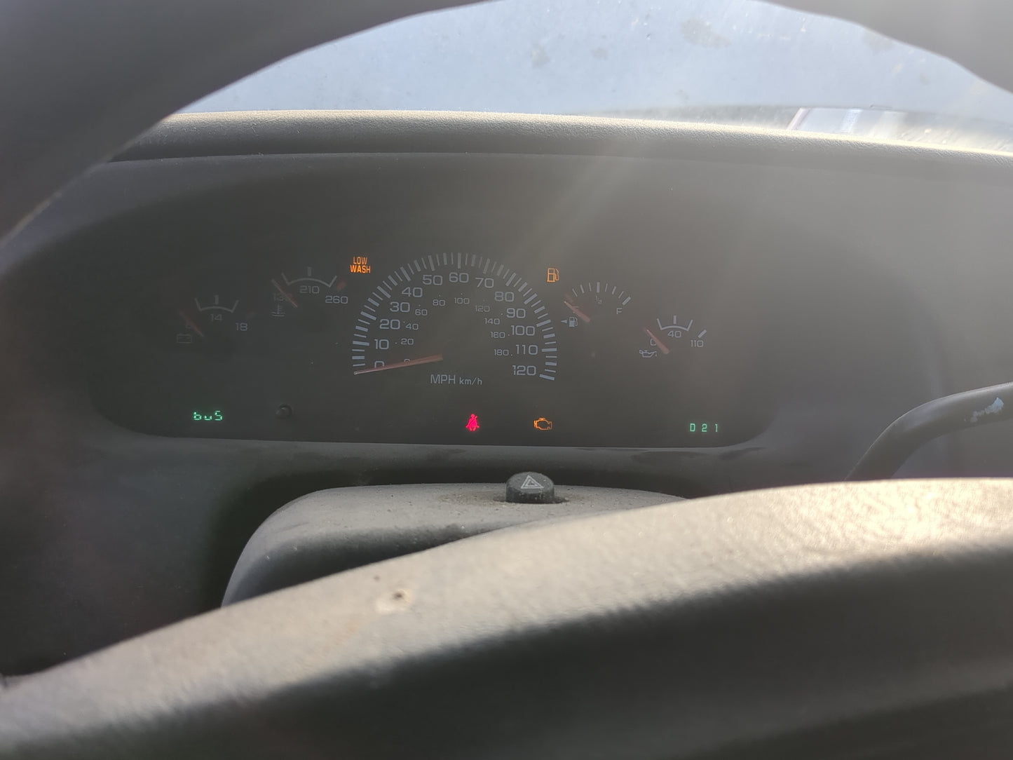 2003 Dodge Ram Van 2500 Instrument Cluster Speedometer Gauges Fits OEM Used Auto Parts - Oemusedautoparts1.com