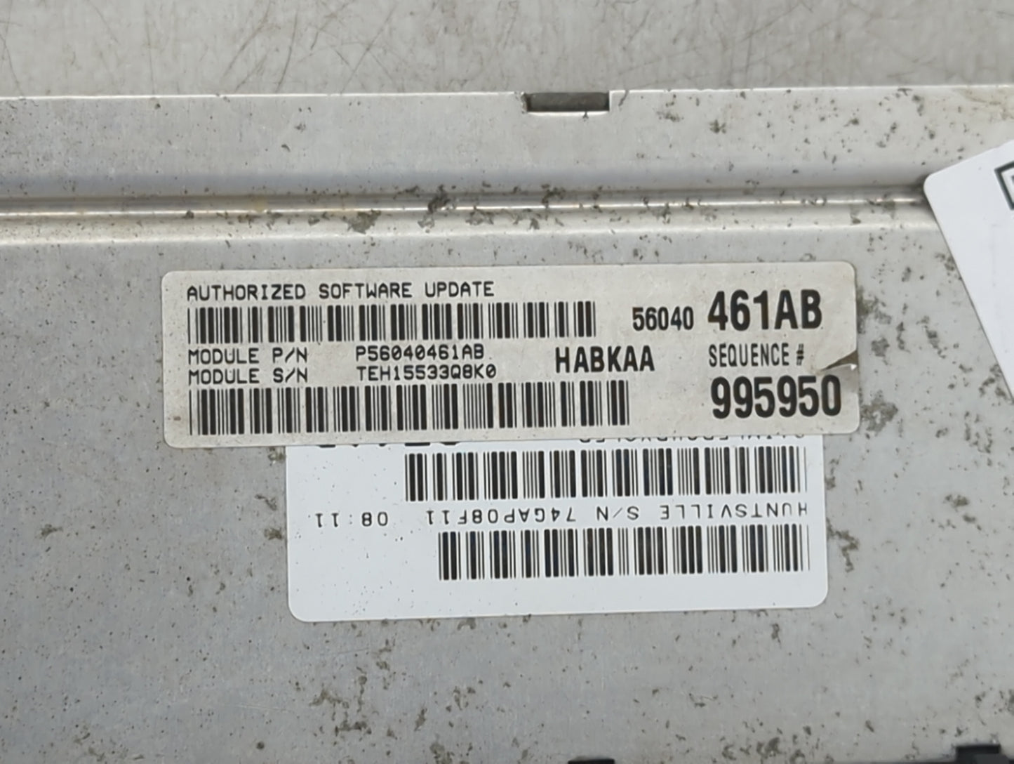 2003 Dodge Ram 1500 PCM Engine Control Computer ECU ECM PCU OEM P/N:P56040461AB 56040461AB Fits OEM Used Auto Parts - Oemuse