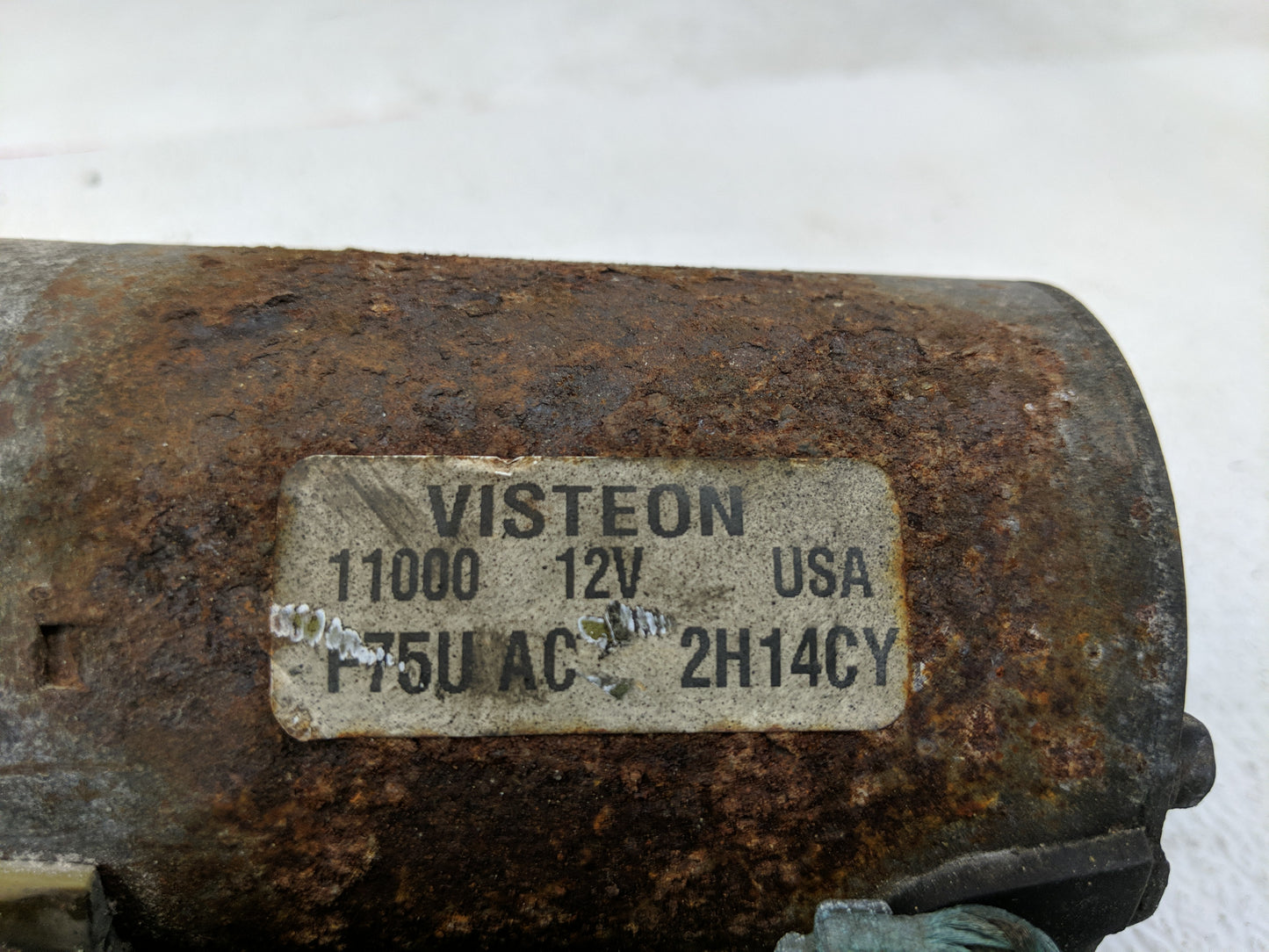 1996-2005 Ford Crown Victoria Car Starter Motor Solenoid OEM P/N:F75UAC 2H14CY F750 AC 2C21DY Fits OEM Used Auto Parts - Oem
