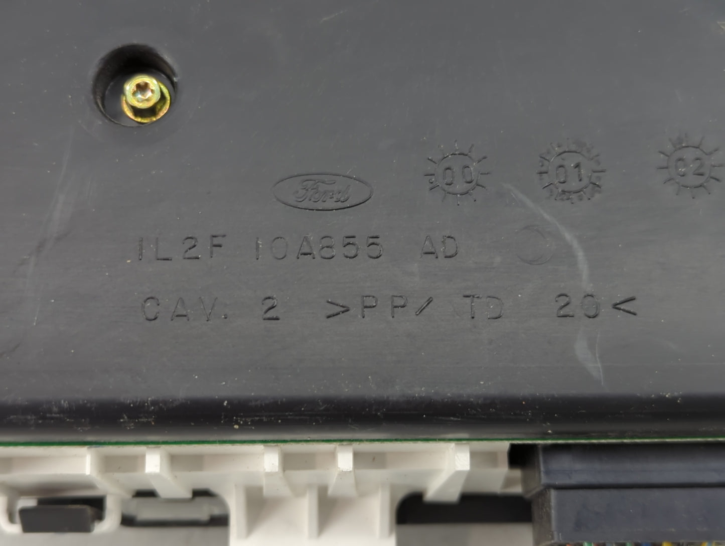 2003 Ford Explorer Instrument Cluster Speedometer Gauges P/N:1L2F 10A855 AD Fits OEM Used Auto Parts - Oemusedautoparts1.com