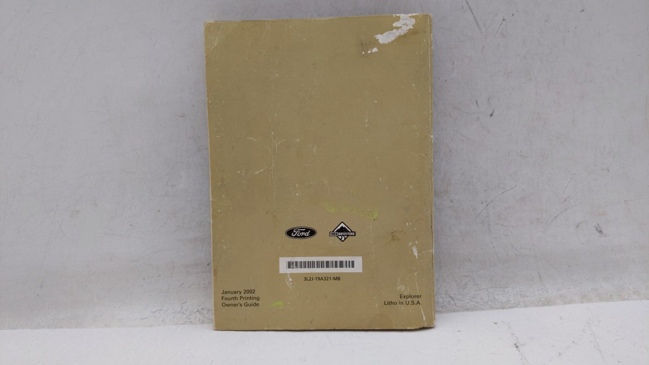 2003 Ford Explorer Owners Manual Book Guide OEM Used Auto Parts - Oemusedautoparts1.com