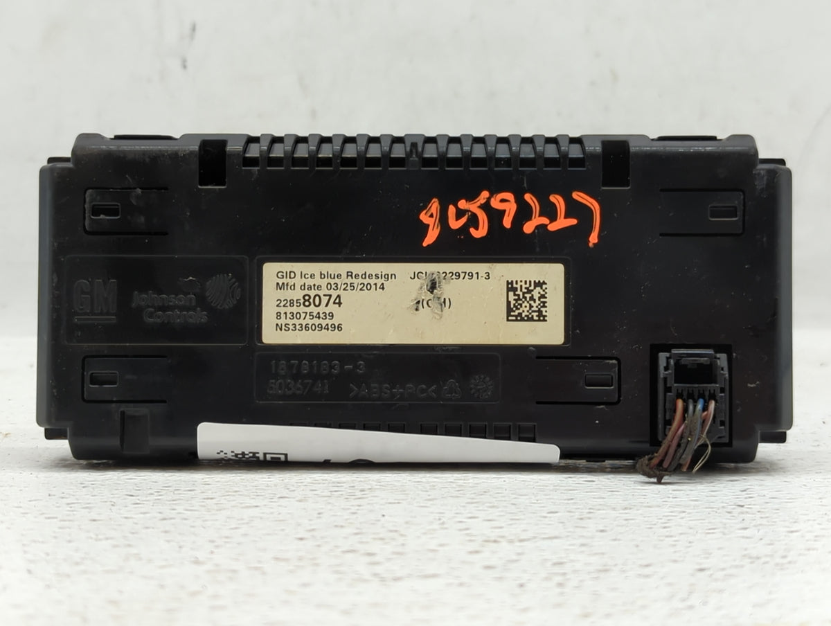 Ford Explorer Information Radio Display Screen 510857 - Oemusedautoparts1.com