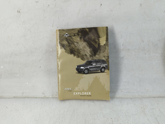 2003 Ford Explorer Owners Manual Book Guide P/N:3L2J-19A321-MA OEM Used Auto Parts