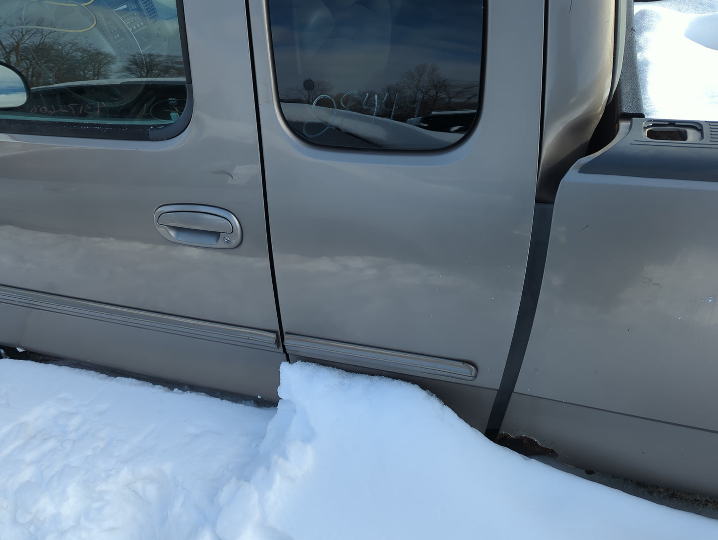 1999-2003 Ford F-150 Driver Rear Door Oem - Oemusedautoparts1.com