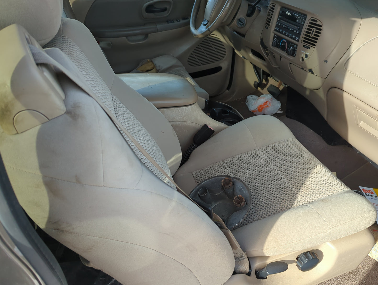 2002-2003 Ford F-150 Passenger Front Seat Oem - Oemusedautoparts1.com