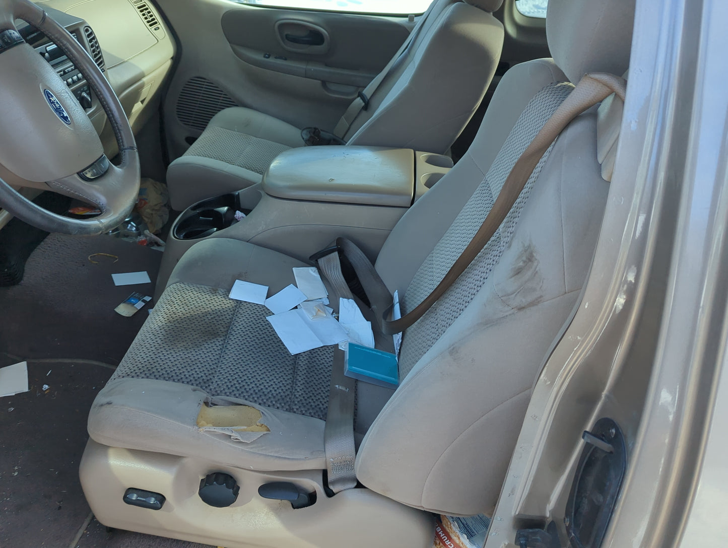 2001-2003 Ford F-150 Driver Front Seat Oem - Oemusedautoparts1.com