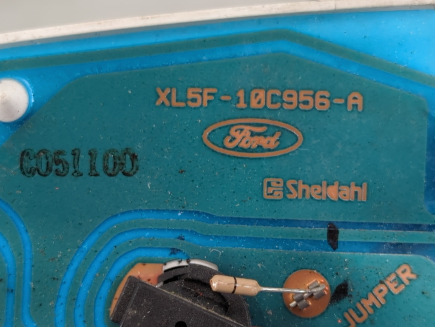 2003 Ford Ranger Instrument Cluster Speedometer Gauges P/N:XL5F-10C956-A Fits OEM Used Auto Parts - Oemusedautoparts1.com