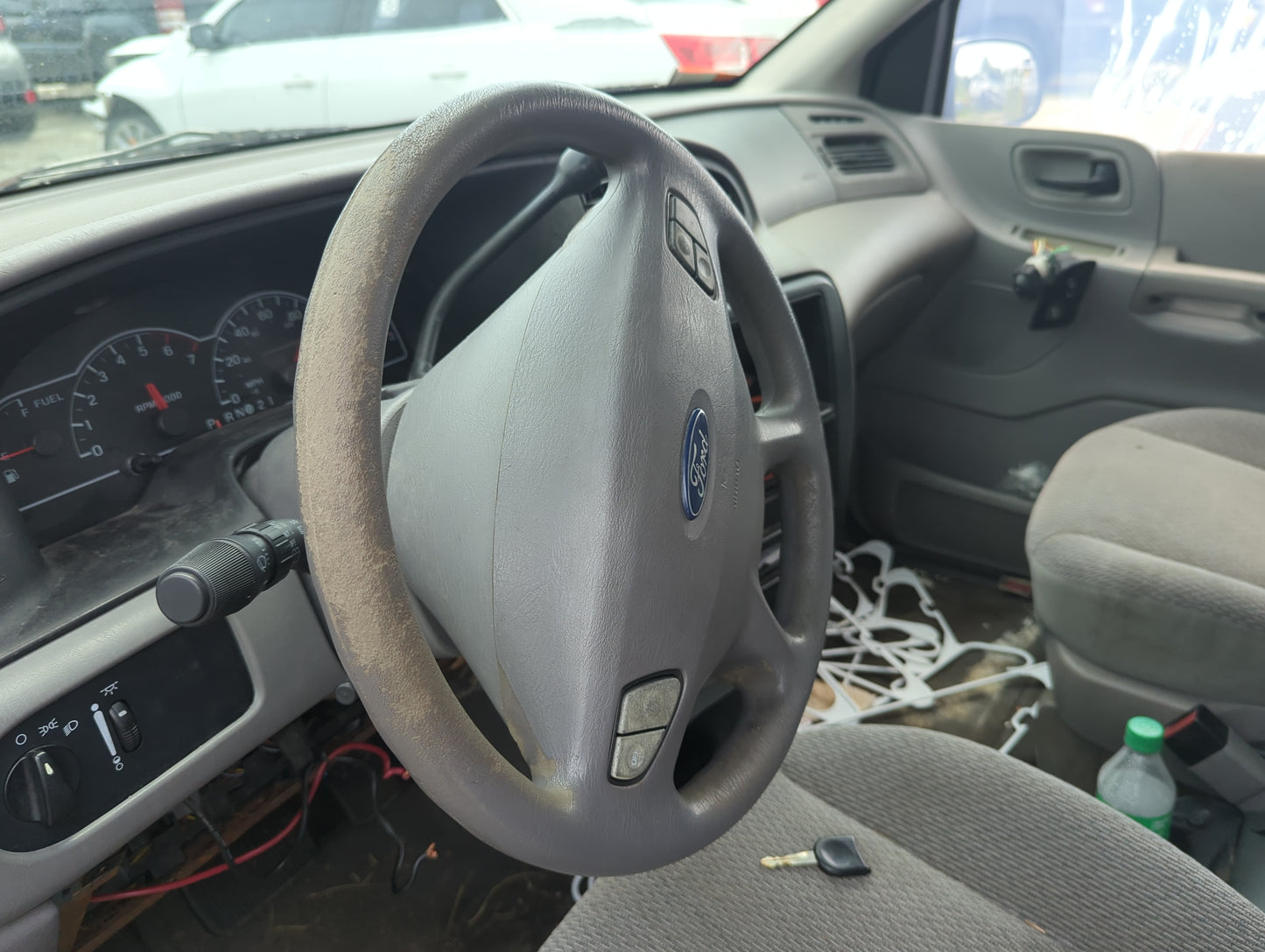 2001-2003 Ford Windstar Air Bag Driver Left Steering Wheel Mounted - Oemusedautoparts1.com