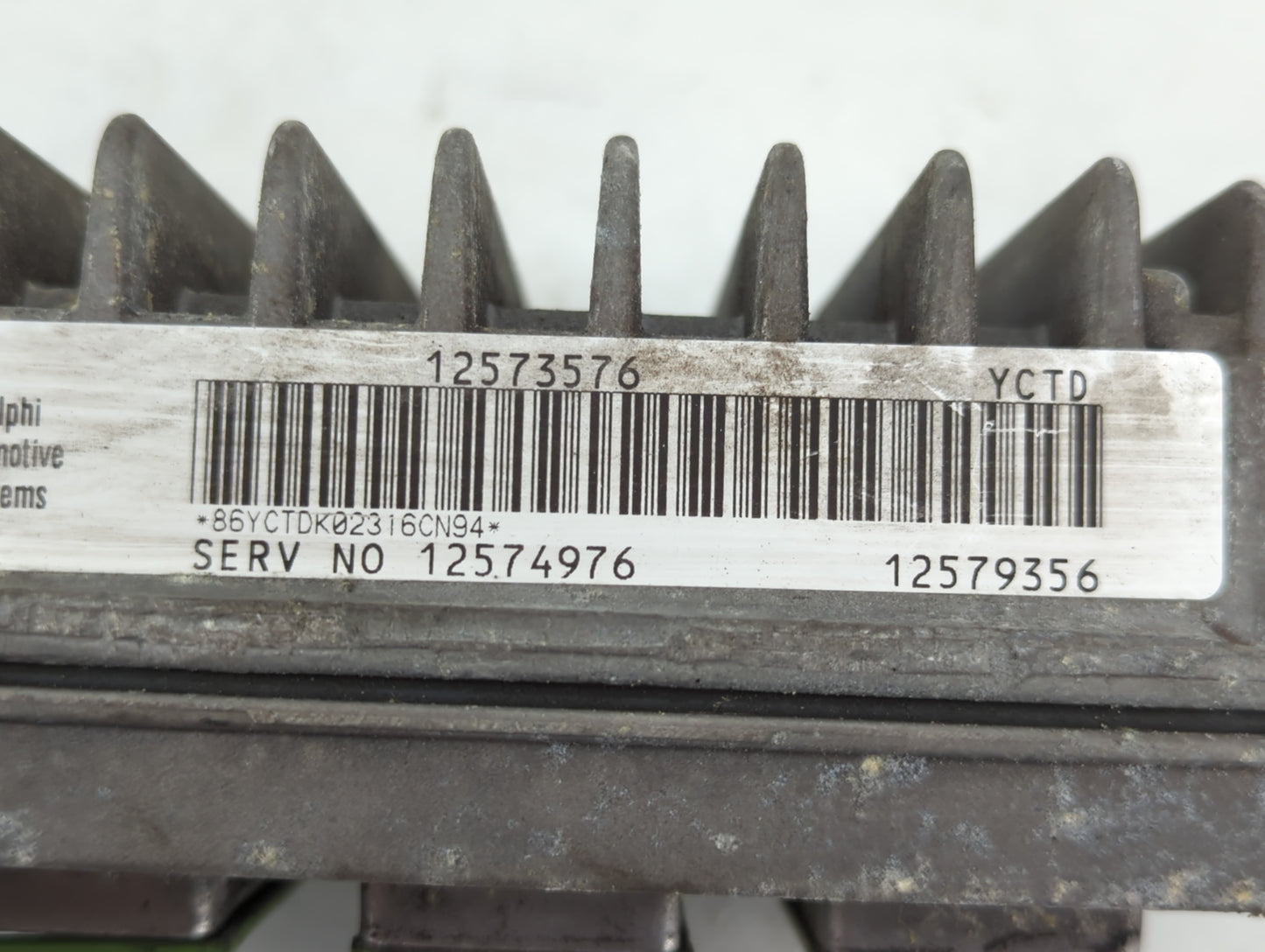 2003-2005 Gmc Envoy PCM Engine Control Computer ECU ECM PCU OEM P/N:12573576 Fits Fits 2003 2004 2005 2006 OEM Used Auto Par