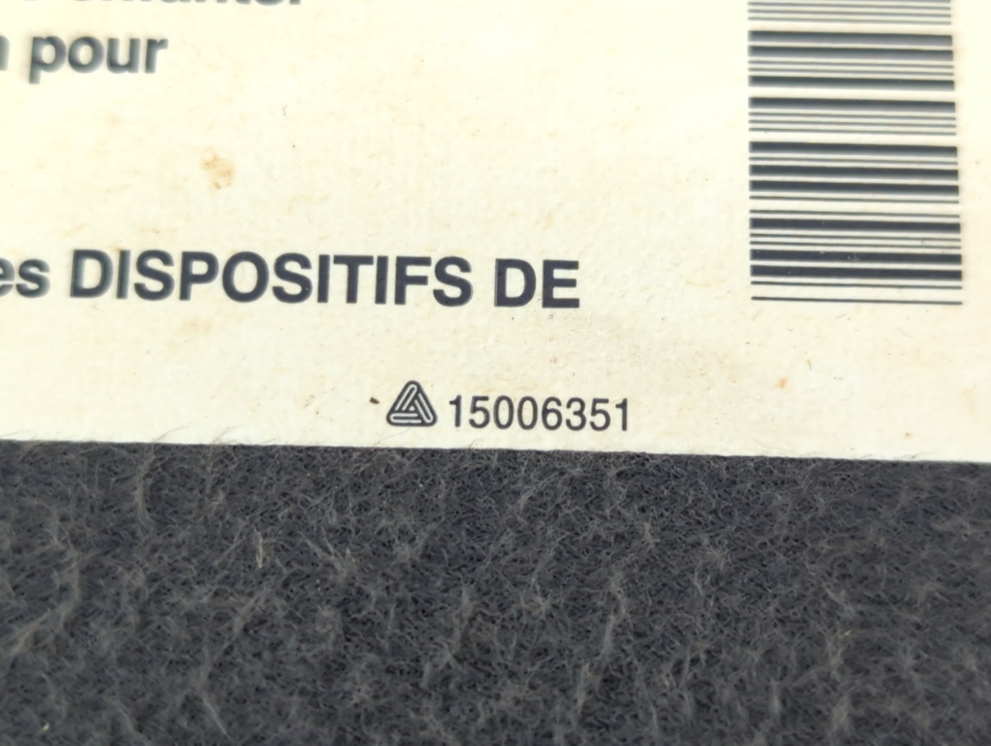 2003-2004 Gmc Sonoma Sun Visor Shade Replacement Passenger Right Mirror Fits Fits 2003 2004 OEM Used Auto Parts - Oemusedaut