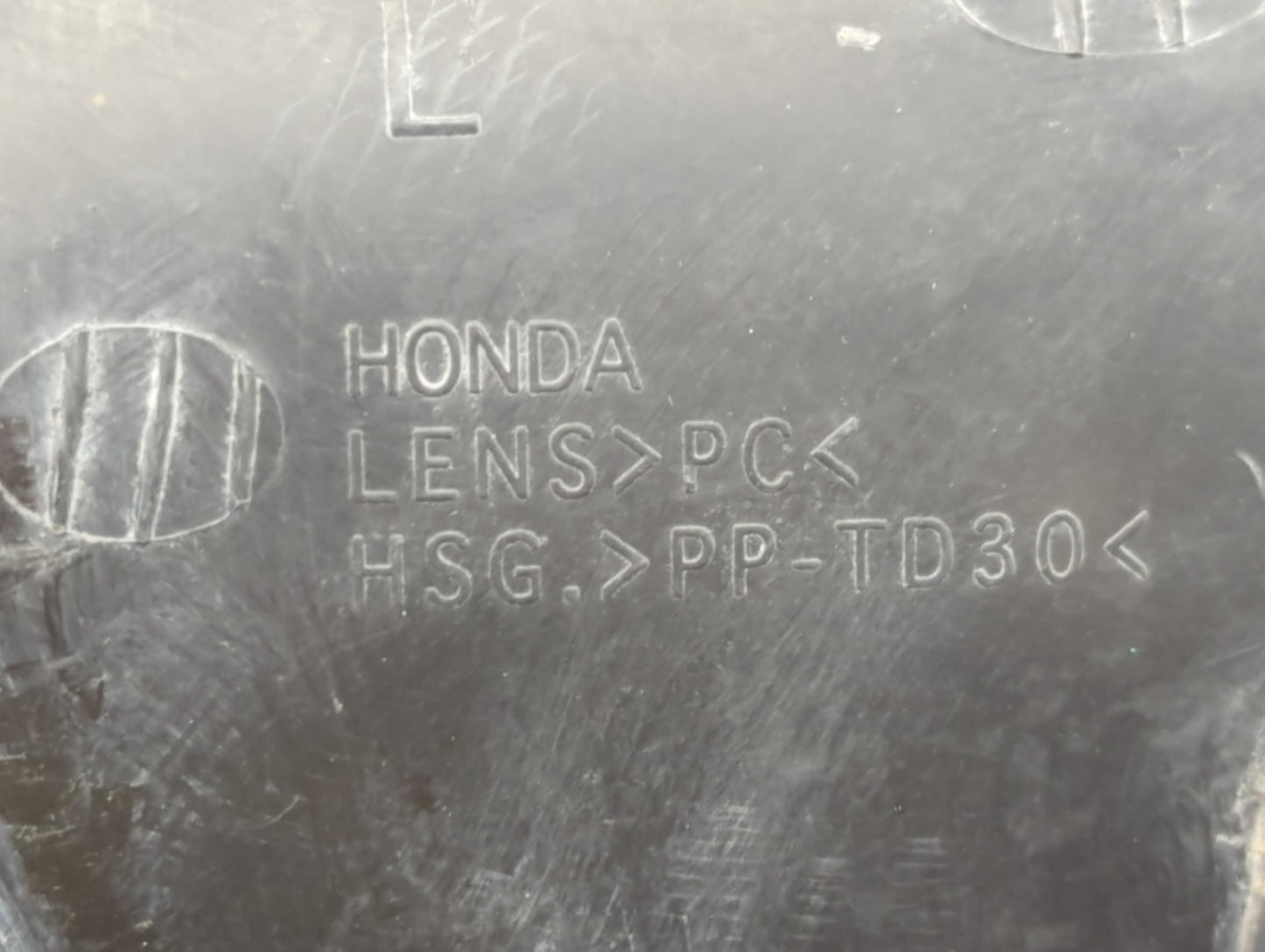 2001-2003 Honda Civic Driver Left Oem Head Light Headlight Lamp - Oemusedautoparts1.com