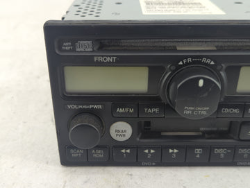 2002-2004 Honda Odyssey Radio AM FM Cd Player Receiver Replacement P/N:39100-S0X-A500 Fits Fits 2002 2003 2004 OEM Used Auto Parts