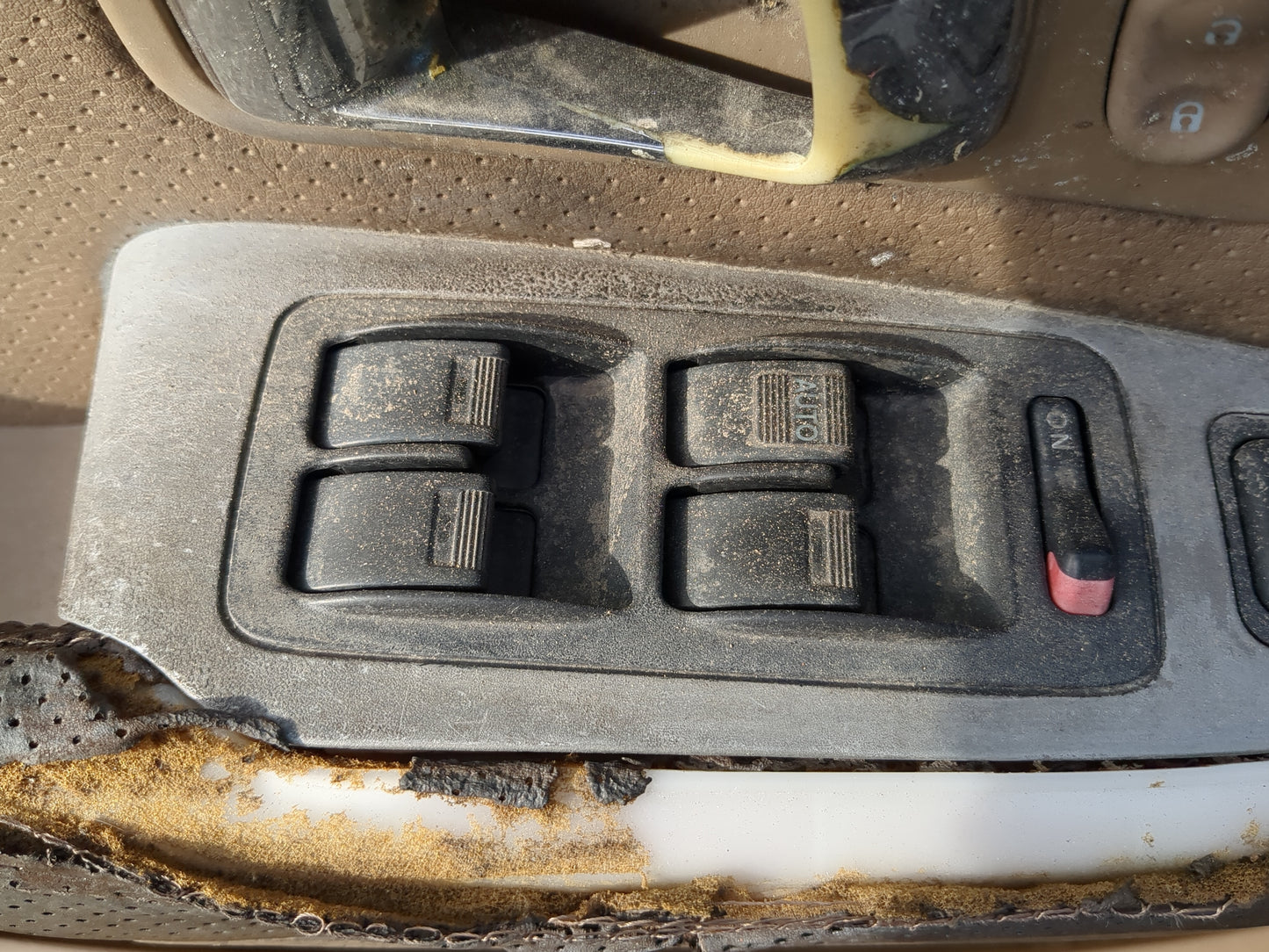 2003-2005 Honda Pilot Master Power Window Switch Replacement Driver Side Left Fits Fits 2003 2004 2005 OEM Used Auto Parts -