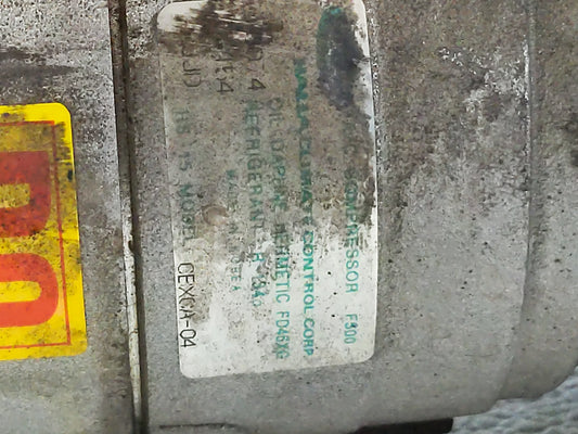 2001-2006 Hyundai Accent Air Conditioning A/c Ac Compressor Oem