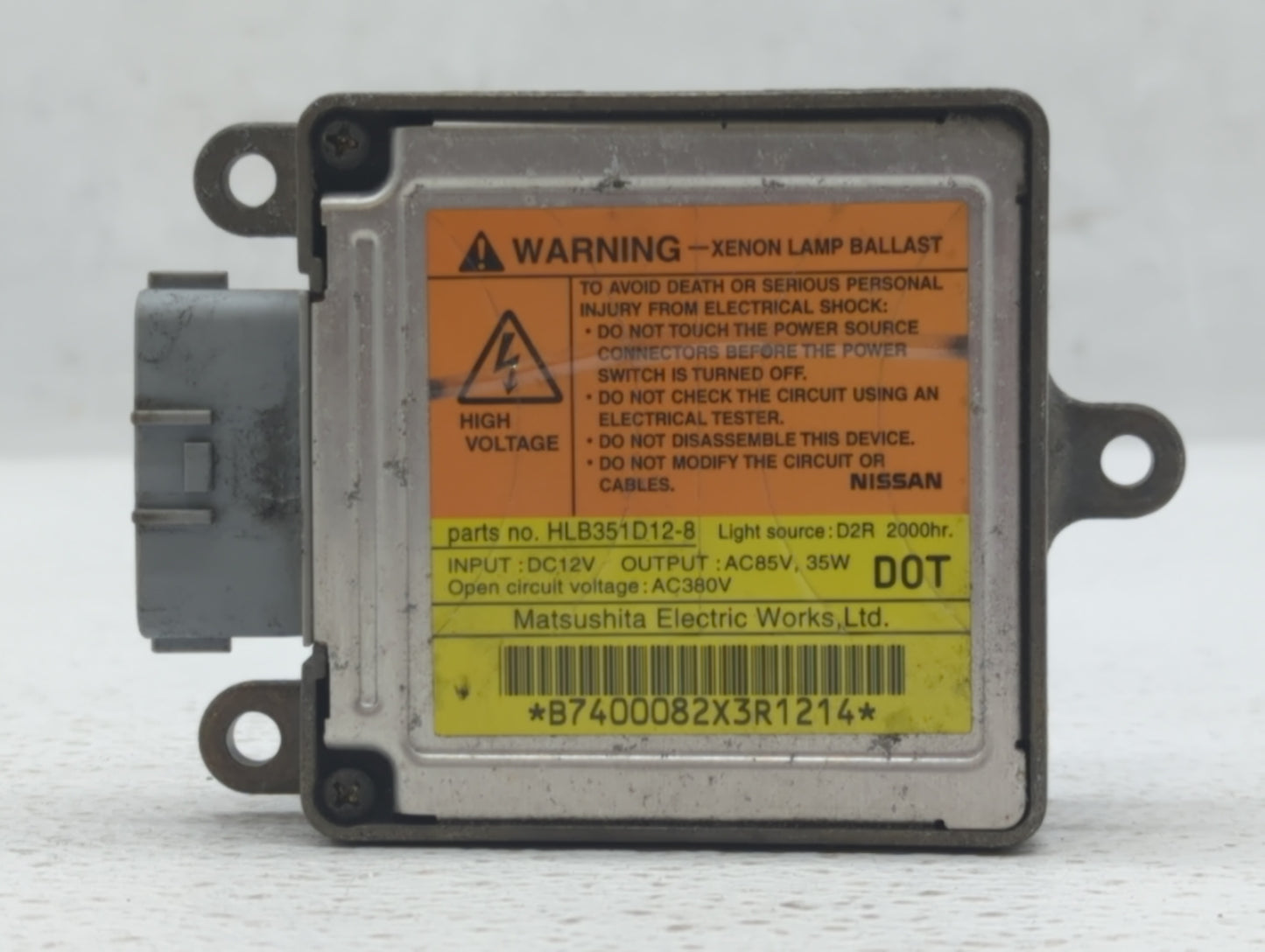 2003-2004 Infiniti G35 Driver Left Oem Head Light Headlight Lamp - Oemusedautoparts1.com