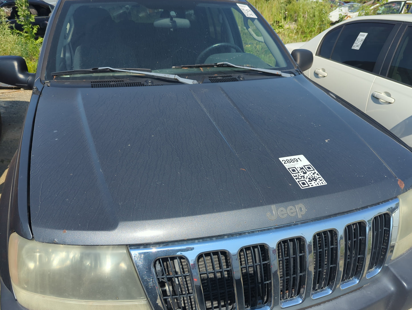 1999-2004 Jeep Grand Cherokee Hood Oem - Oemusedautoparts1.com