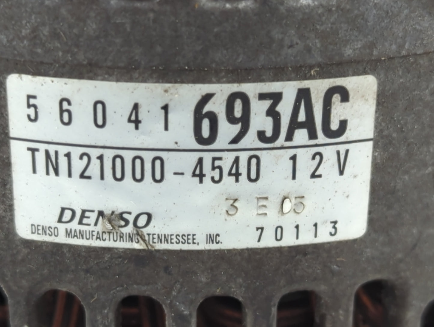 2002-2007 Jeep Liberty Alternator Replacement Generator Charging Assembly Engine OEM P/N:TN121000-4540 56041693AC Fits OEM U