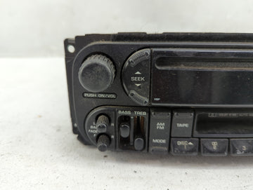 2002-2007 Jeep Liberty Radio AM FM Cd Player Receiver Replacement P/N:P05064125AD Fits Fits 2002 2003 2004 2005 2006 2007 OEM Used Auto Parts