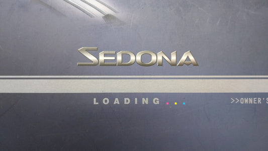 2003 Kia Sedona Owners Manual Book Guide P/N:UV040 PS013 OEM Used Auto Parts