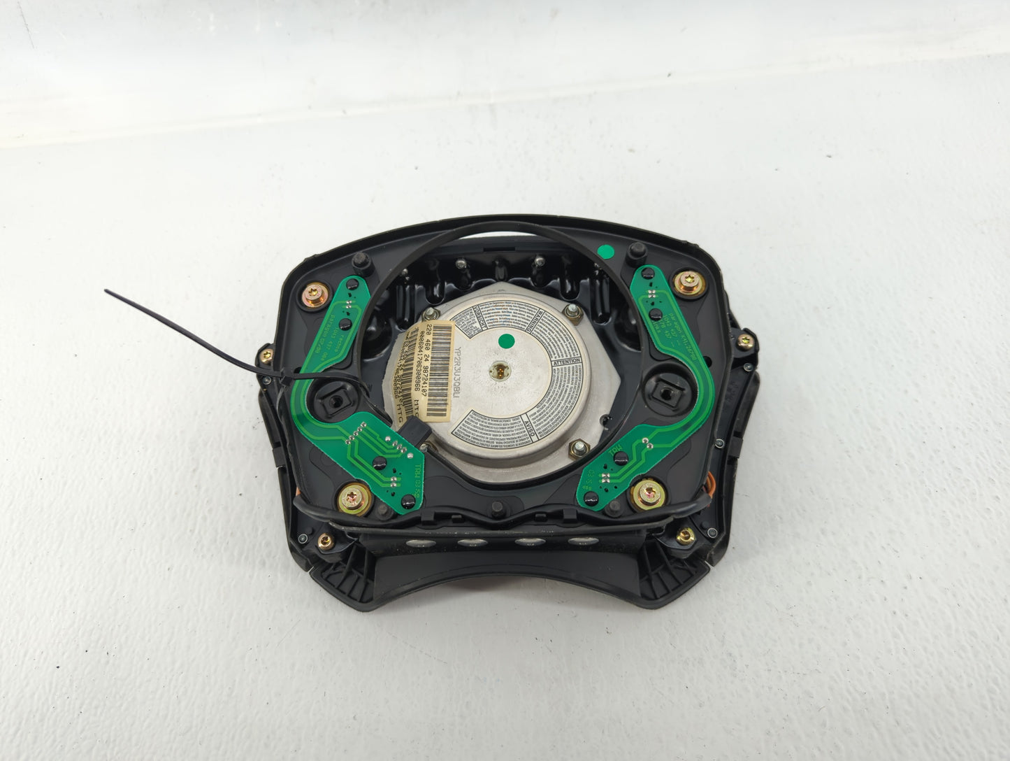 2003-2005 Mercedes-Benz Cl500 Air Bag Driver Left Steering Wheel Mounted P/N:YP2R3U3QBLI 220 460 24 98 Fits OEM Used Auto Pa