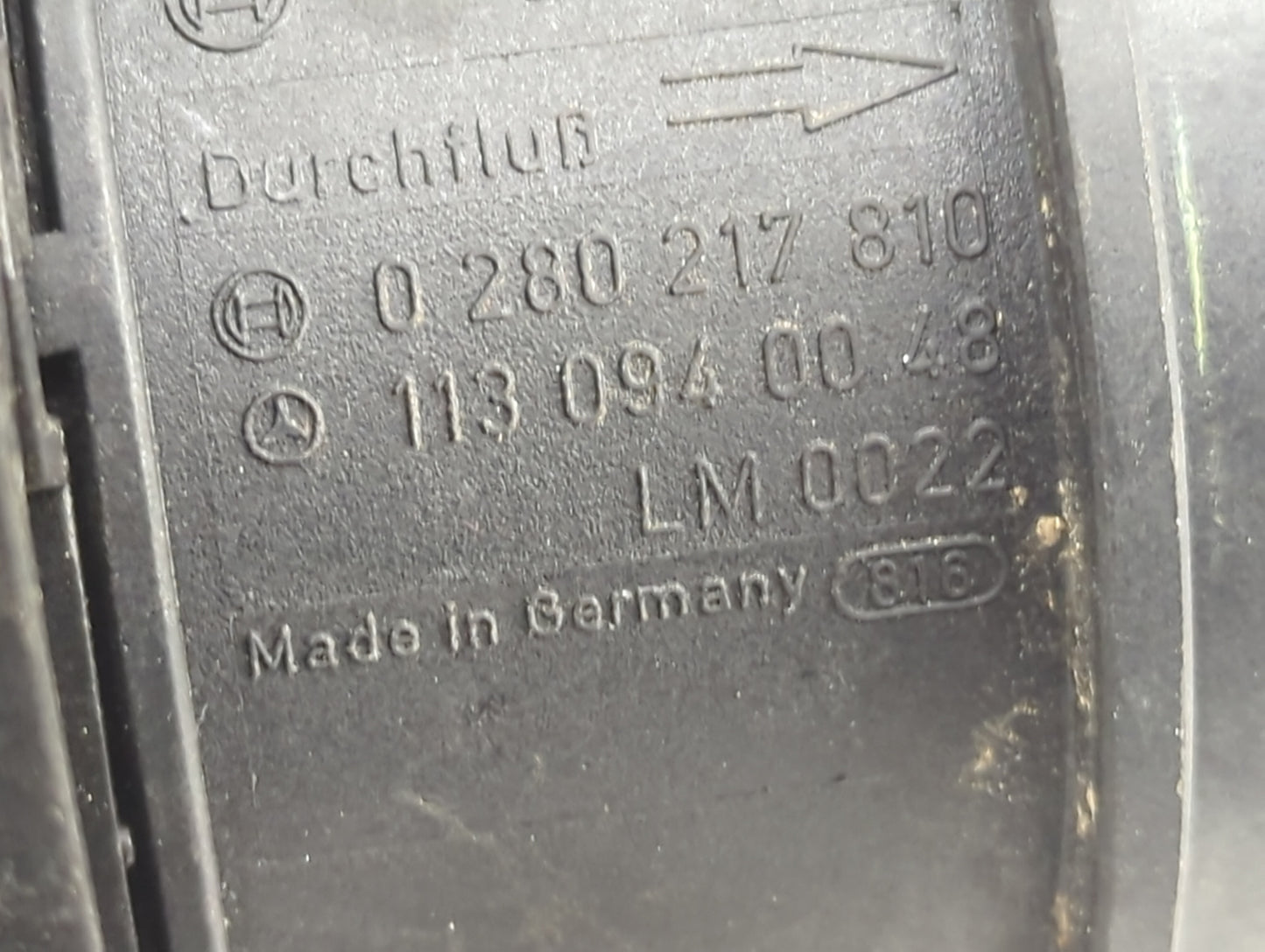 Mercedes-benz E-class Mass Air Flow Meter Maf Sensor 1453639 - Oemusedautoparts1.com