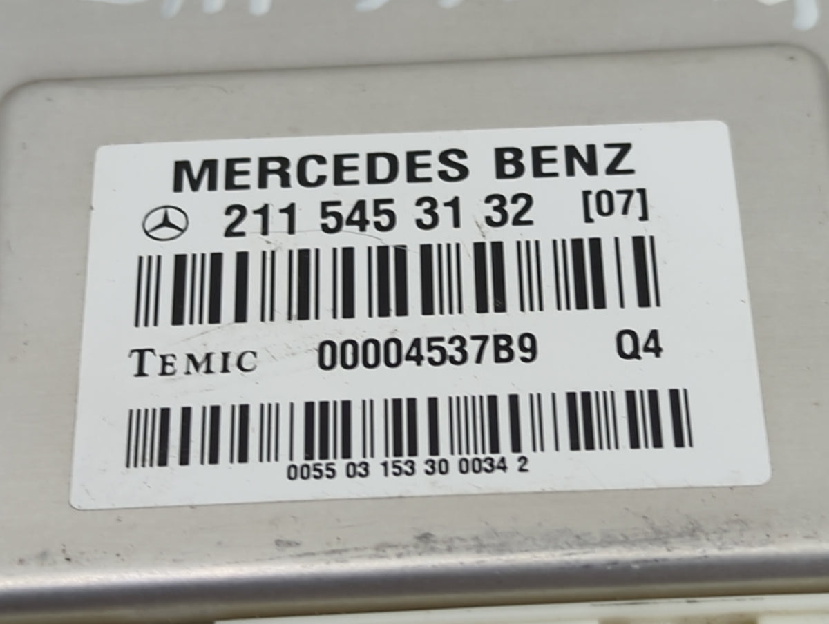 Mercedes Benz E500 Body Control Module Bcm 2115453132|00004537b9 - Oemusedautoparts1.com