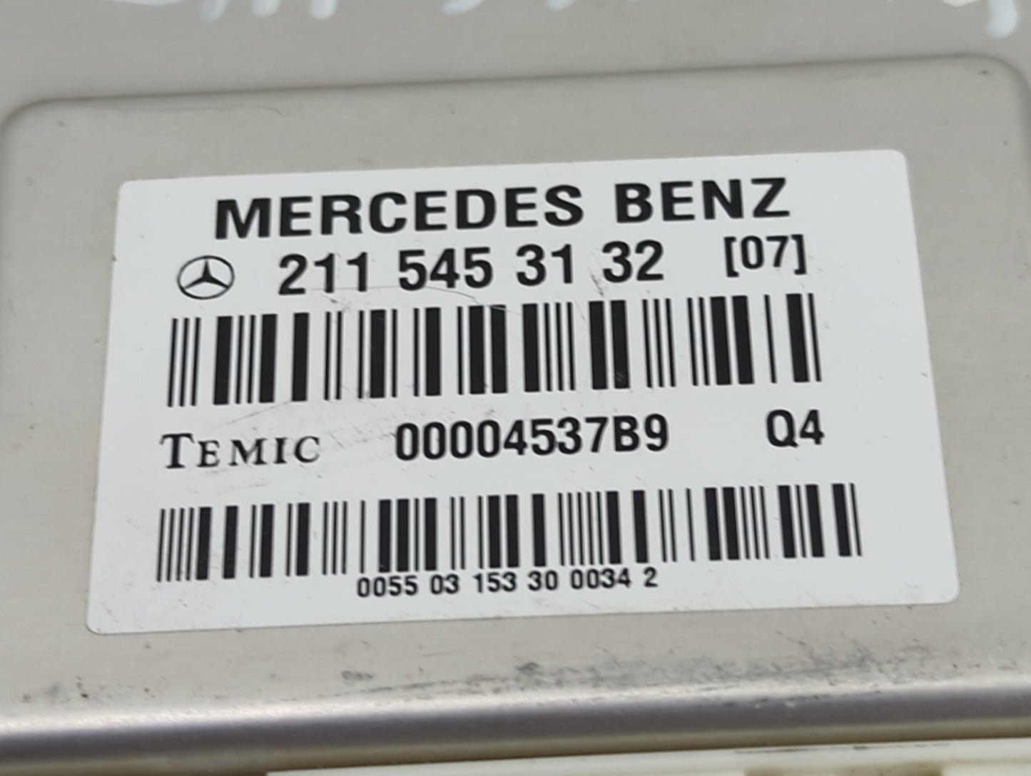 Mercedes Benz E500 Body Control Module Bcm Inner Cabin Fuse Box - Oemusedautoparts1.com